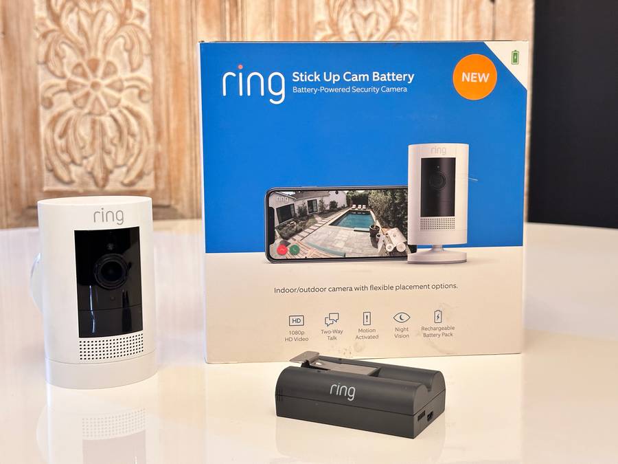 RING Wireless Smart Security Outdoor / Indoor Camera