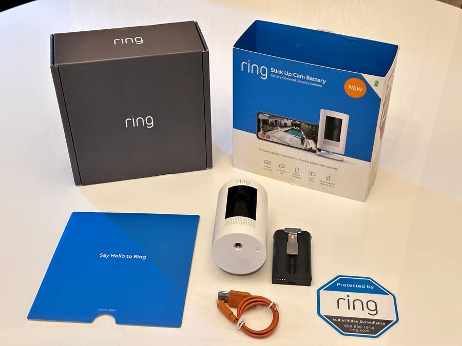 RING Wireless Smart Security Outdoor / Indoor Camera
