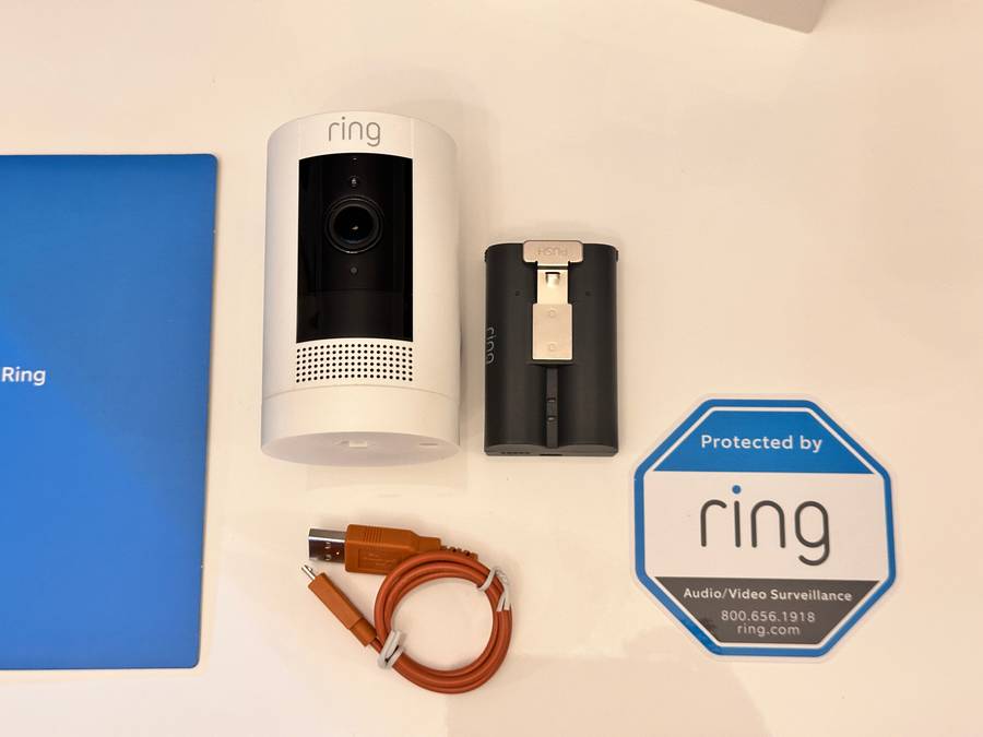 RING Wireless Smart Security Outdoor / Indoor Camera