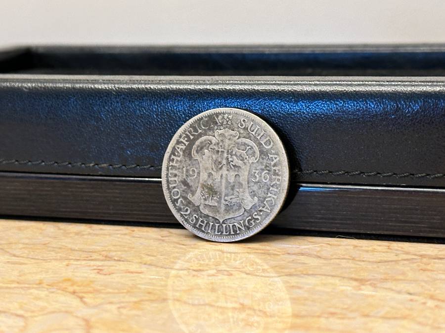 ULTRA RARE 1936 2 SHILLING COLLECTABLE COIN