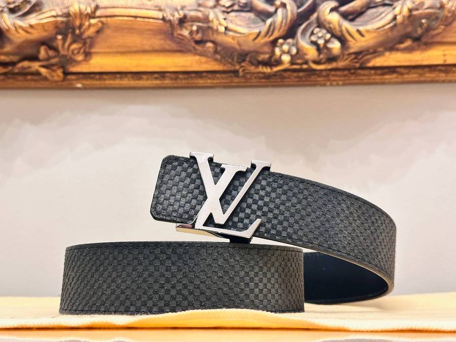 Louis Vuitton Iconic Damier Signature Collection Leather Belt