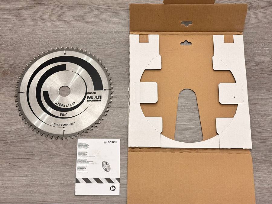 BOSCH Saw Blade 254X30mm Top Precision for Multi-Material