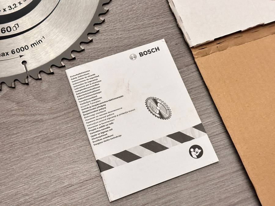 BOSCH Saw Blade 254X30mm Top Precision for Multi-Material