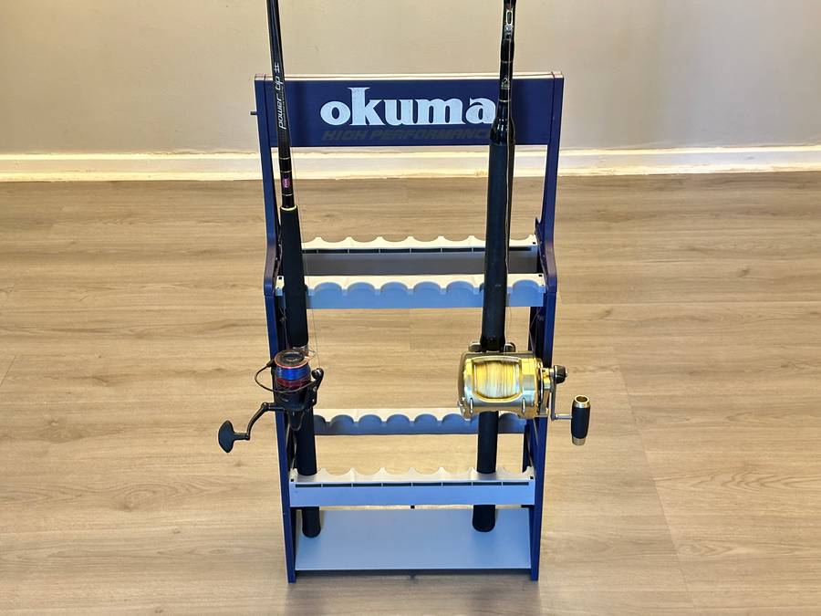 Exclusive OKUMA FISHING Rod Stand