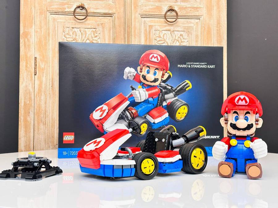 LEGO Iconic Super Mario Kart Nintendo Collectable with Original Box