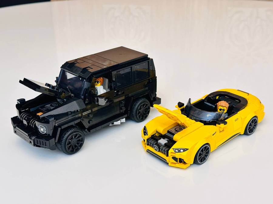 LEGO Mercedes AMG G63 & SL63 AMG Collectable Set with Original Box