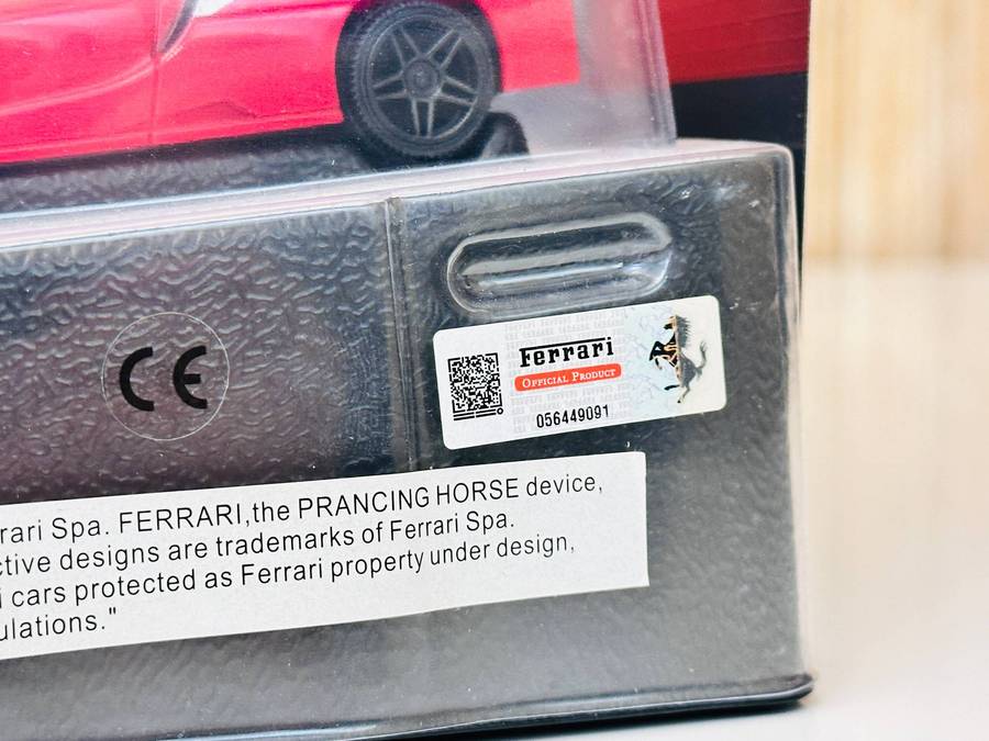 Ferrari Official Limited Collectors Complete Set of Model Cars in Display Case