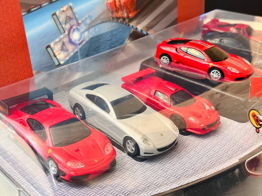 Ferrari Official Limited Collectors Complete Set of Model Cars in Display Case