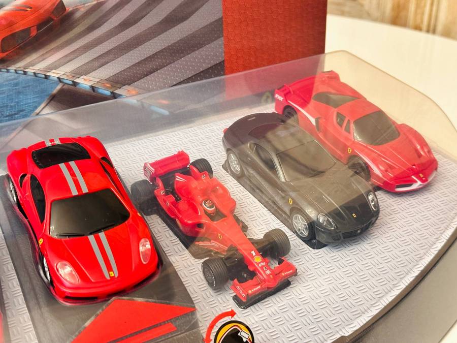 Ferrari Official Limited Collectors Complete Set of Model Cars in Display Case