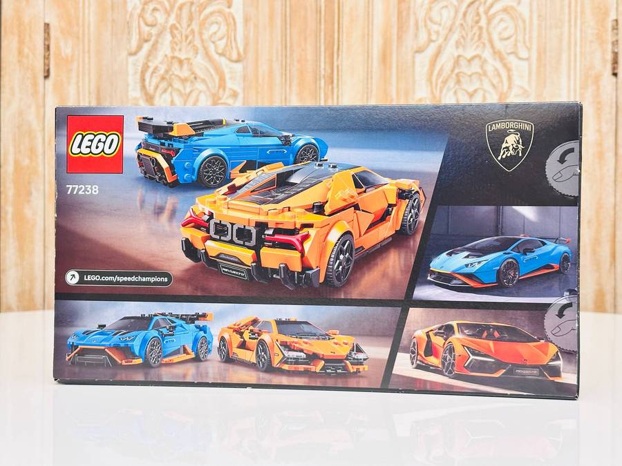 LEGO Lamborghini Revuelto & Huracan STO Collectable Set in Original Sealed Box