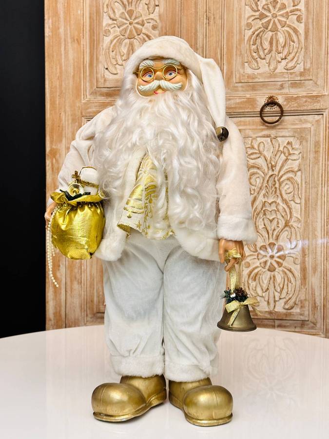Exquisite Large 65 cm Vintage Standing Santa