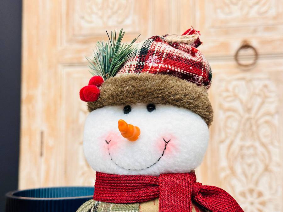 Exquisite Large 47cm Statement Snowman