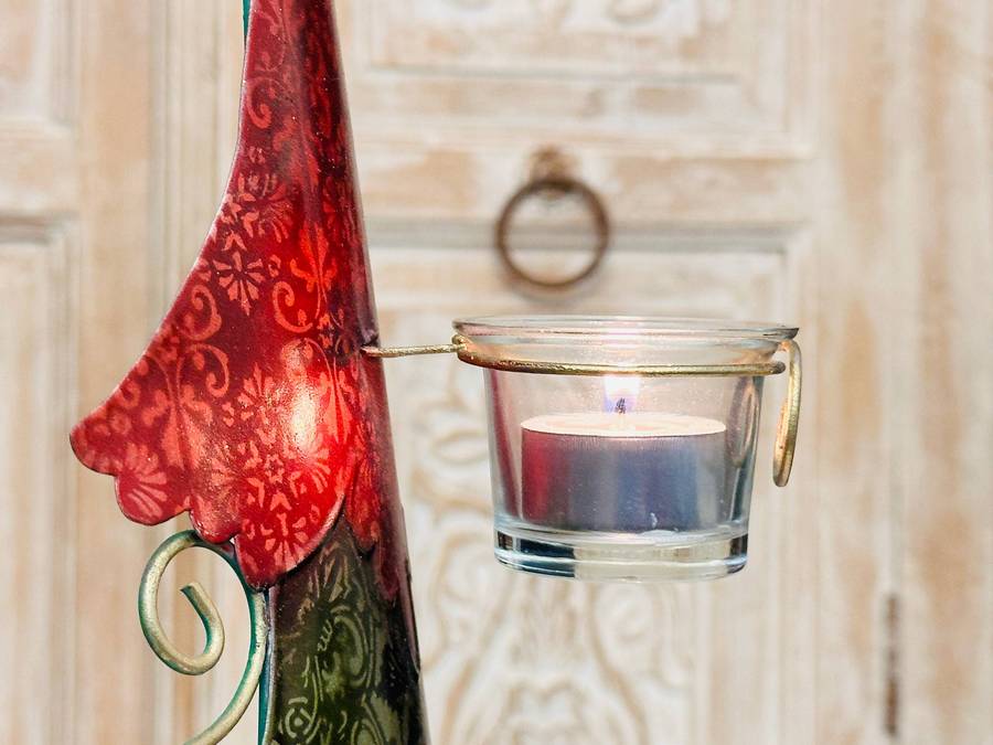 Exquisite Large 85cm Vintage Christmas Tree Statement Piece