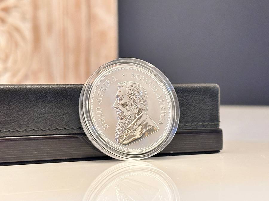 2017 1oz Fine Silver KRUGERRAND in Capsule with Certificate