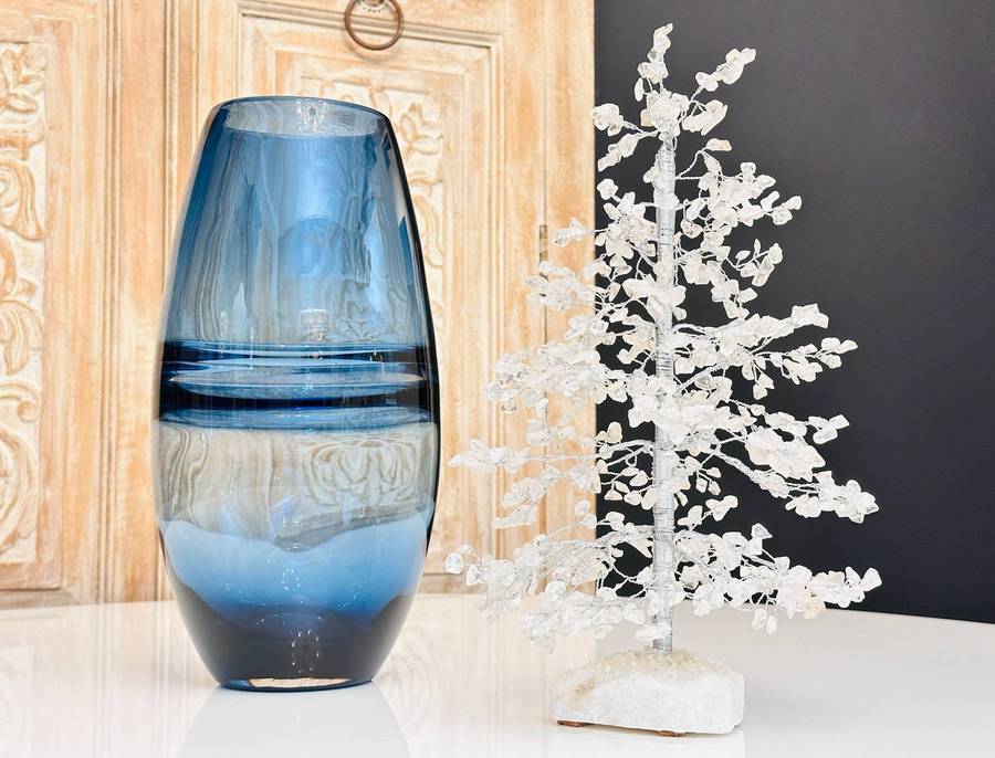 Exquisite Quartz Crystal Large Statement Christmas Tree