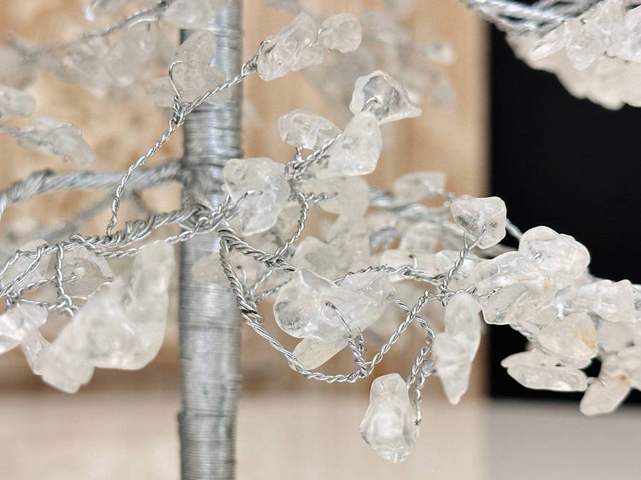 Exquisite Quartz Crystal Large Statement Christmas Tree