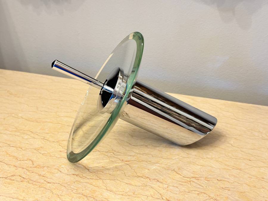 Designer Glass Waterfall Basin Mixer