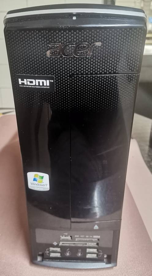 Aspire X3450 Desktop - 500GB HDD/ 4GB RAM - Windows 10 loaded for testing
