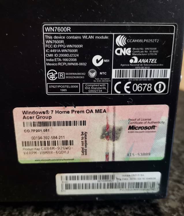Packard Bell imedia S3720 - With Pentium(R) Dual-Core CPU