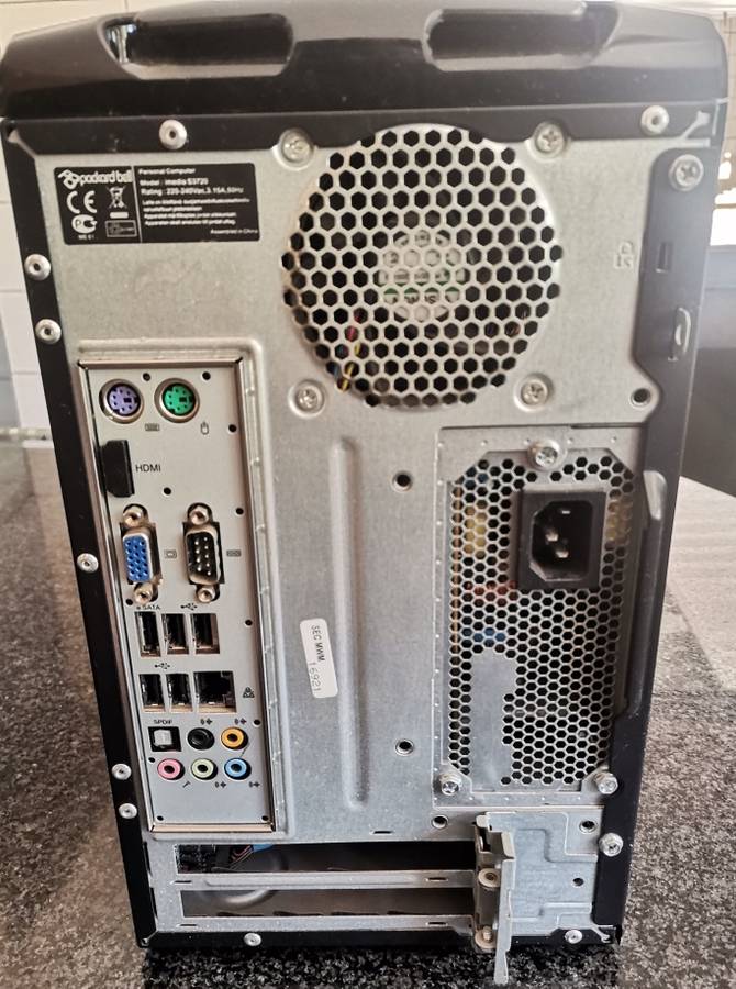 Packard Bell imedia S3720 - With Pentium(R) Dual-Core CPU