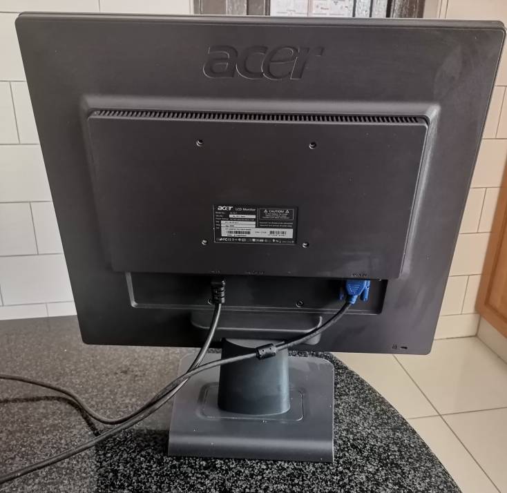 Acer AL1917 19" LCD Monitor - VGA port only