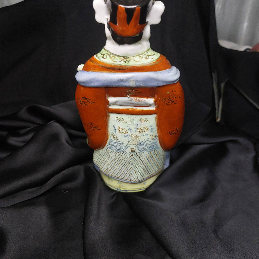 Vintage Chinese hand-painted figures