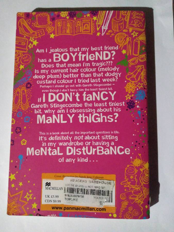 Lottie Biggs is Not Mad by Hayley Long -2009