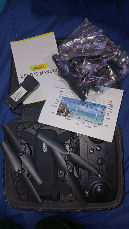 Andowl 4k Folding Drone