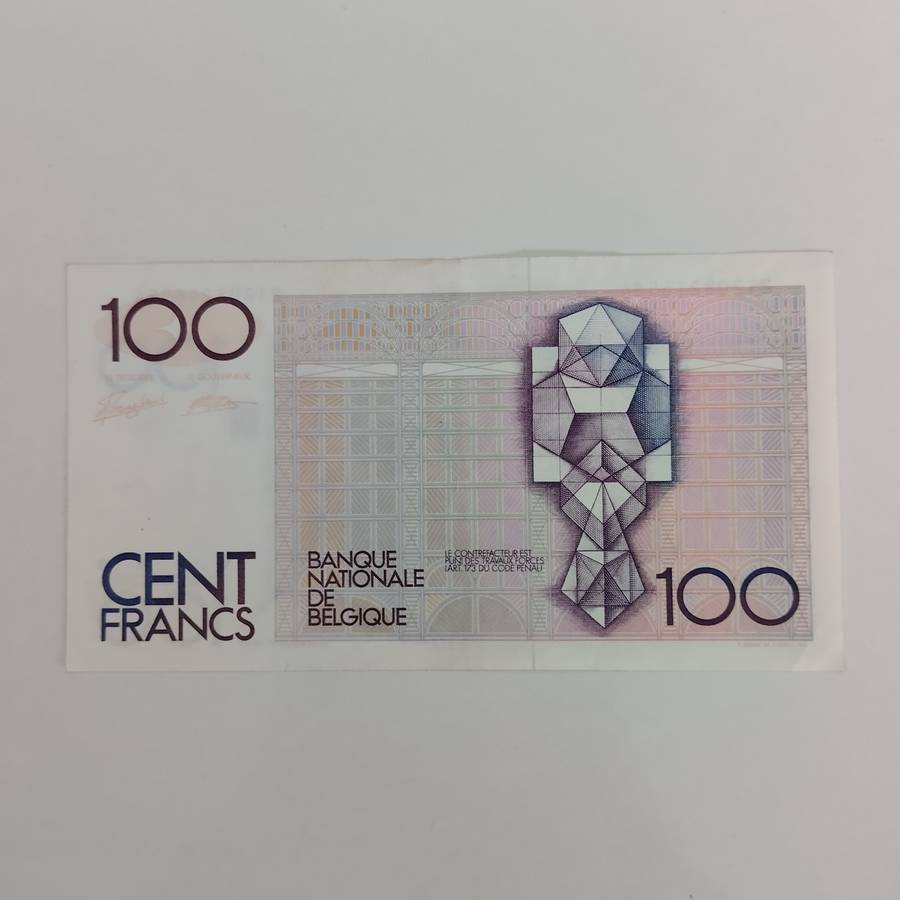 100 Francs Belgium #N0036