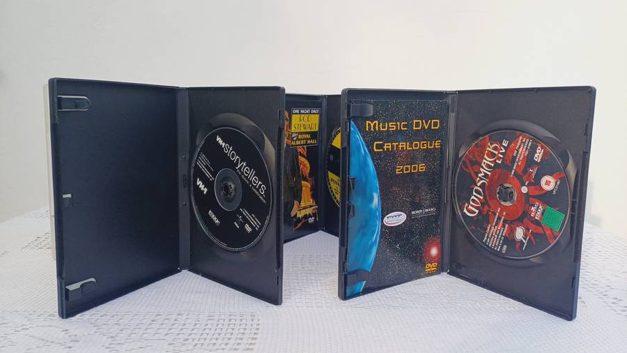 Eclectic Mix of 14 Music DVD's - Joplin to Queen