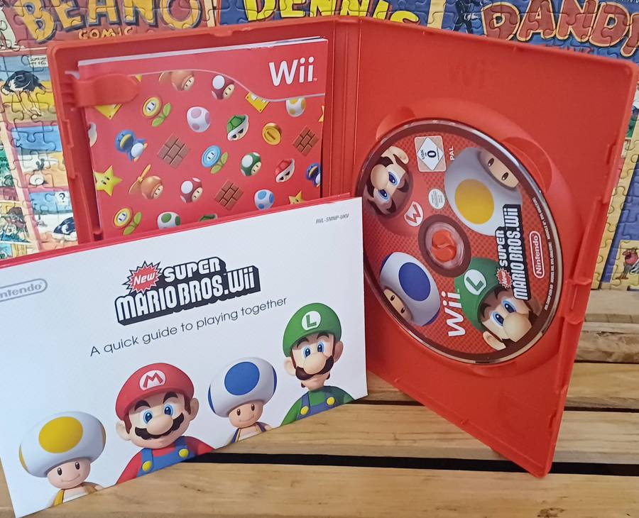 "NEW" Super Mario Bros (Wii)
