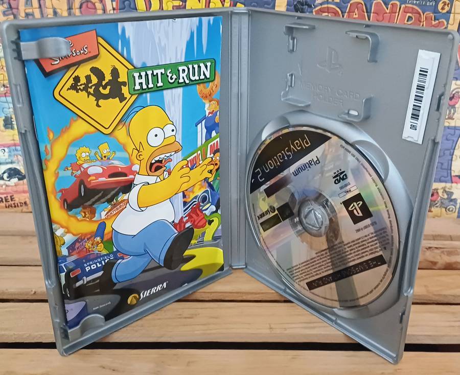 The Simpsons Hit & Run - Platinum (Ps2)