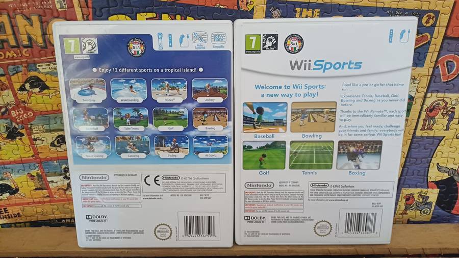 Wii Sports Resort + Wii Sports (Wii)
