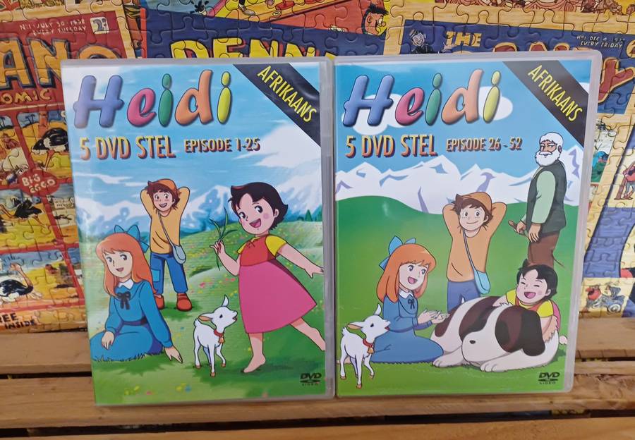 Heidi - Die Volledige Reeks 10 DVD Stel - Episode 1-52