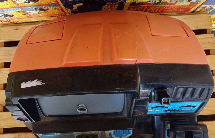 Vintage 1985 Fun to Drive Dashboard Racing Game Red Corvette (Not Tested)