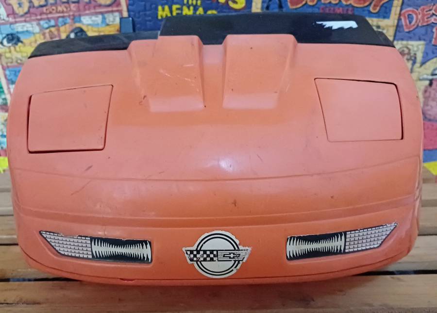 Vintage 1985 Fun to Drive Dashboard Racing Game Red Corvette (Not Tested)