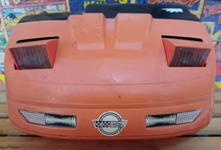 Vintage 1985 Fun to Drive Dashboard Racing Game Red Corvette (Not Tested)