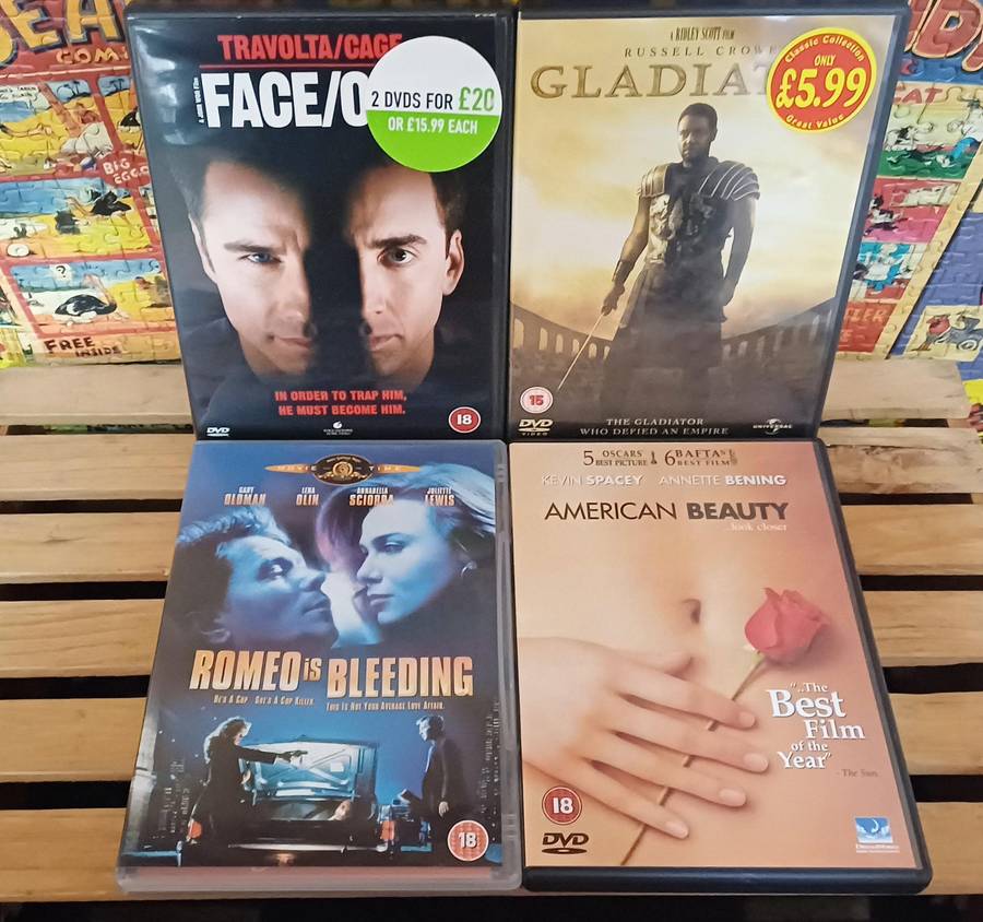 Bundle of 18 DVDs