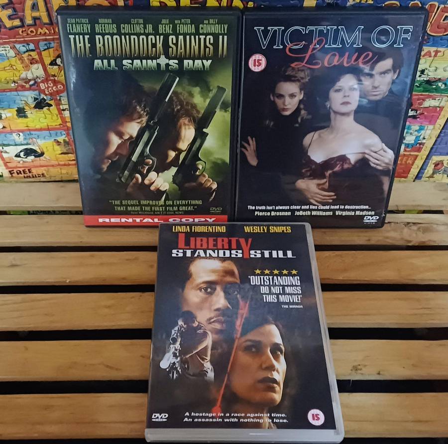 Bundle of 18 DVDs