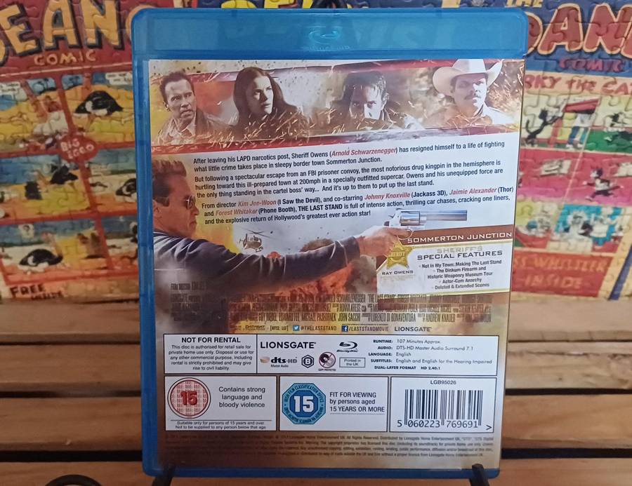 The Last Stand (Blu ray)