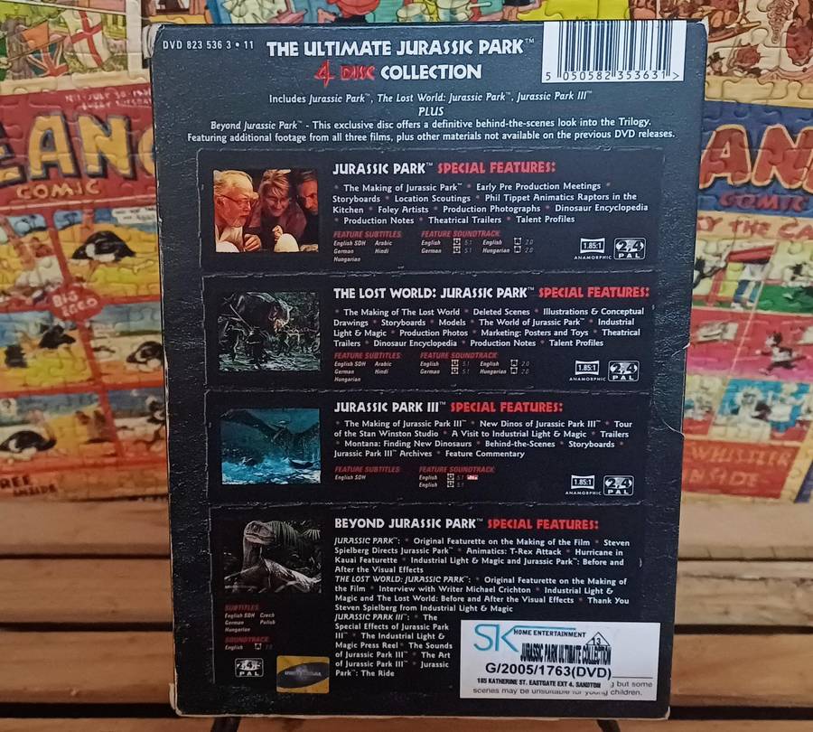 Jurassic Park - The Ultimate Collection (DVD)