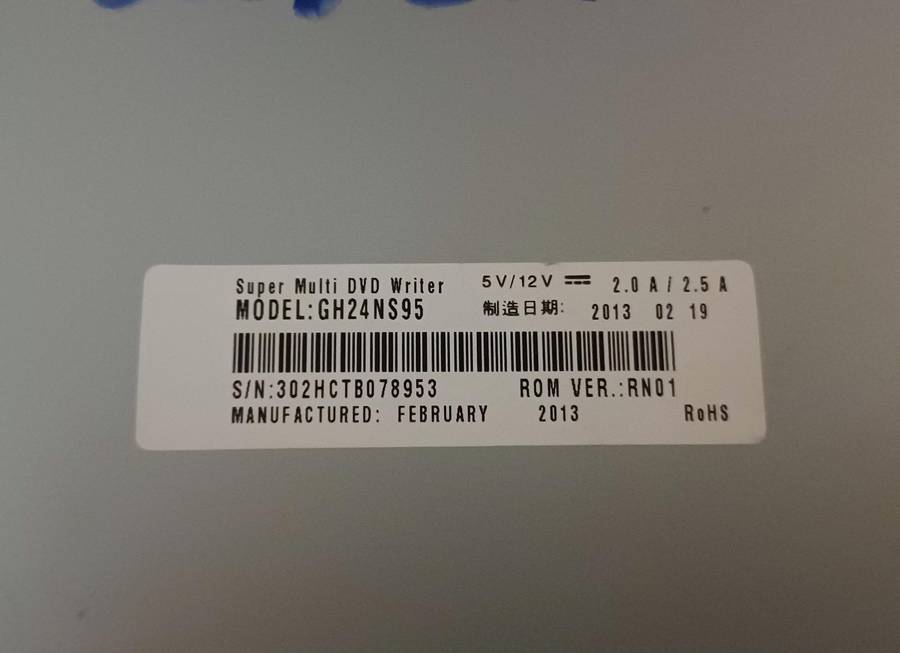 Super Multi DVD Writer + Transcend Slim Portable DVD Writer