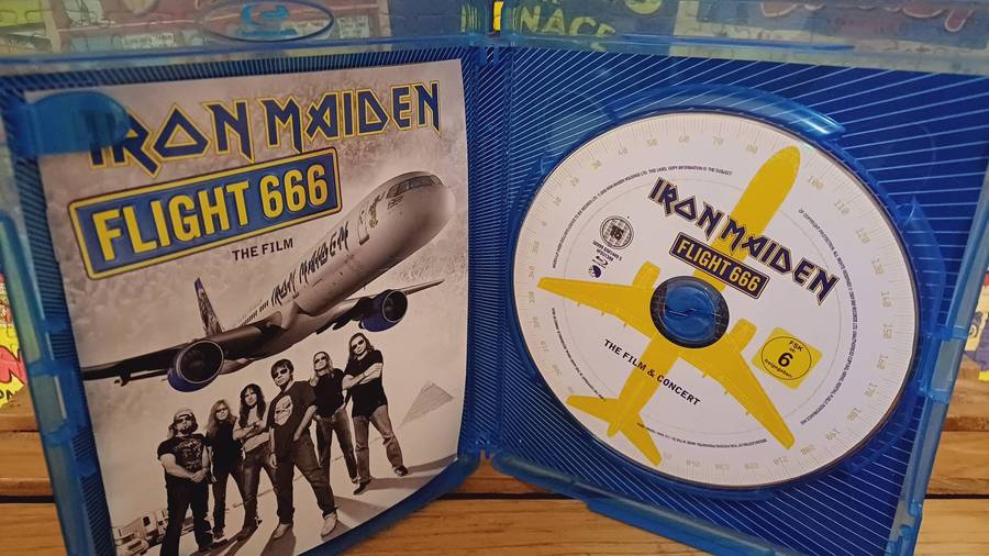 Iron Maiden: Flight 666 - The Film (Blu ray)