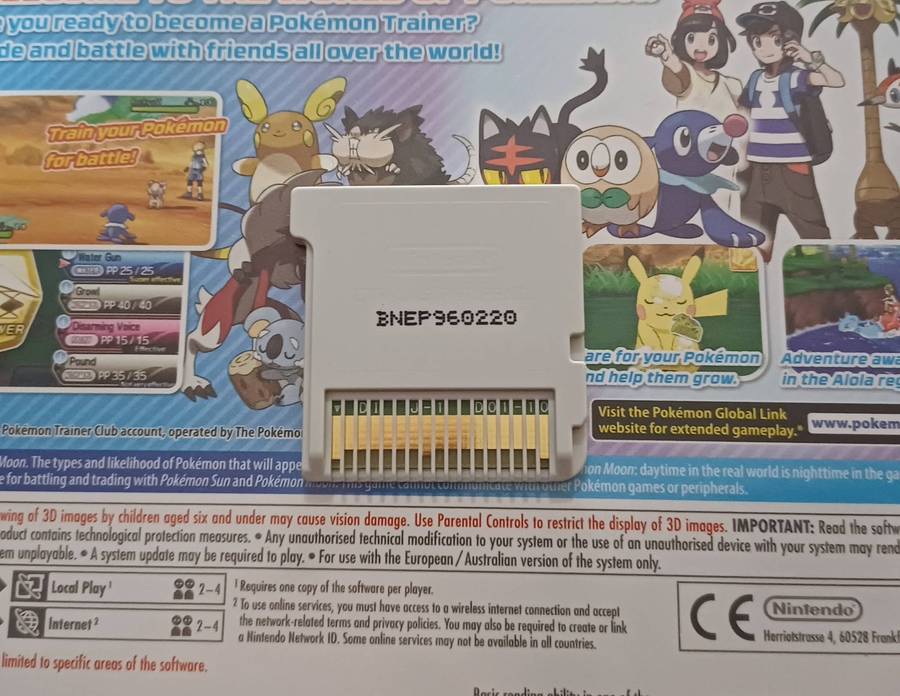 Pokemon Moon Nintendo (3DS)