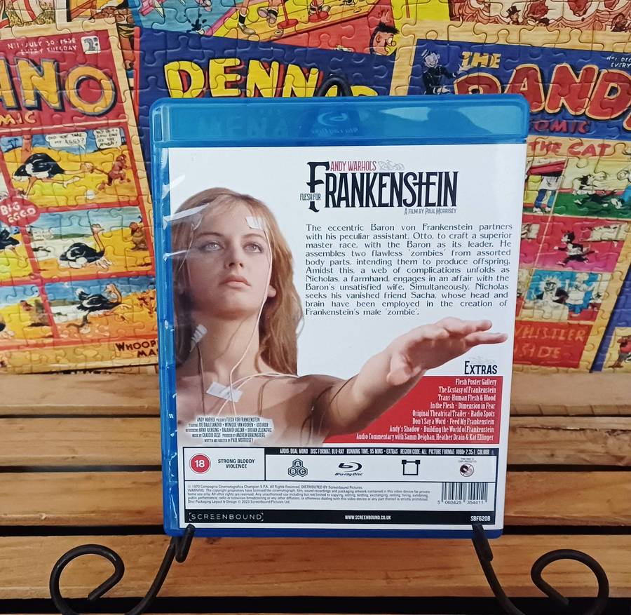 Andy Warhol's: Flesh for Frankenstein (Blu ray)