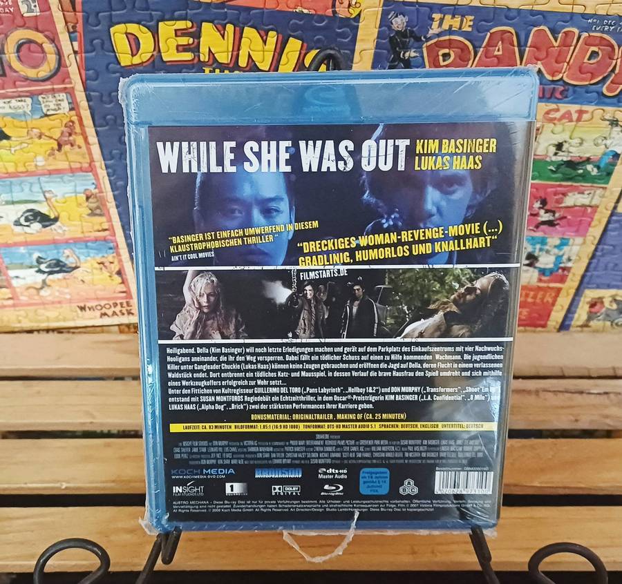 While She Was Out (Blu ray) German