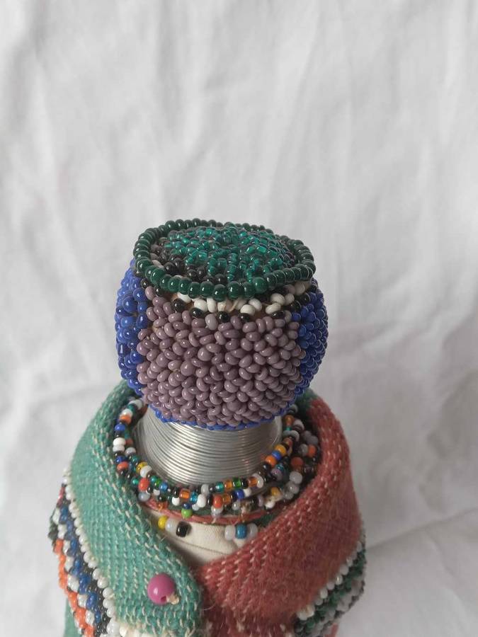 Ndebele beaded doll