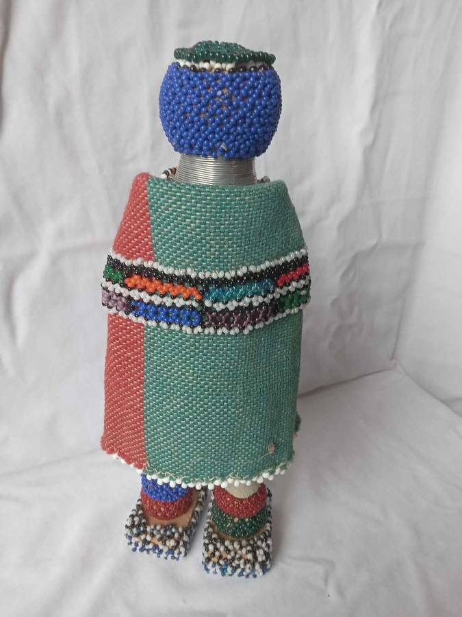 Ndebele beaded doll