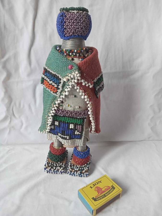 Ndebele beaded doll