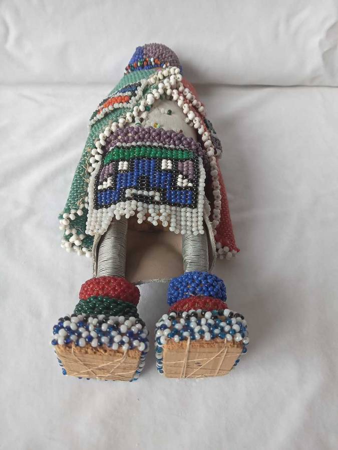 Ndebele beaded doll